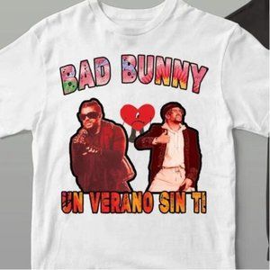 Bad Bunny Un Verano Sin Ti Tribute Tee Vintage